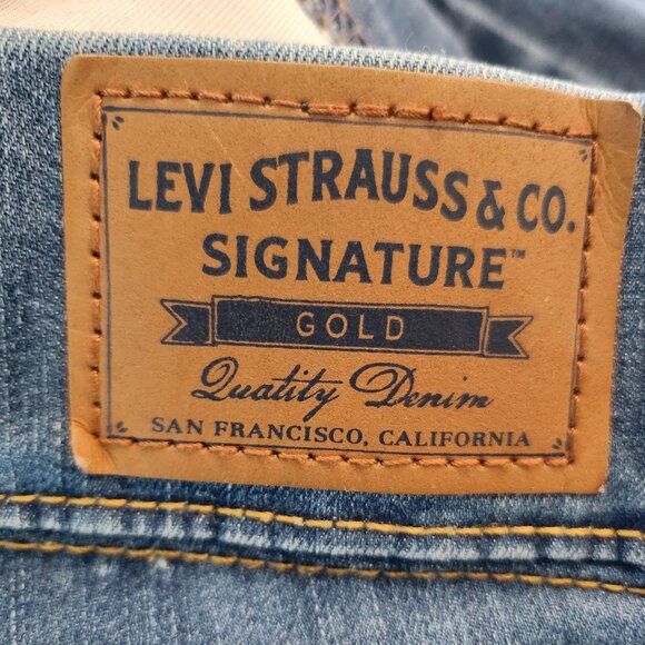 LEVI'S TOTALLY SHAPING PULL-0N BOOTCUT 10 LONG - Picture 3 of 5